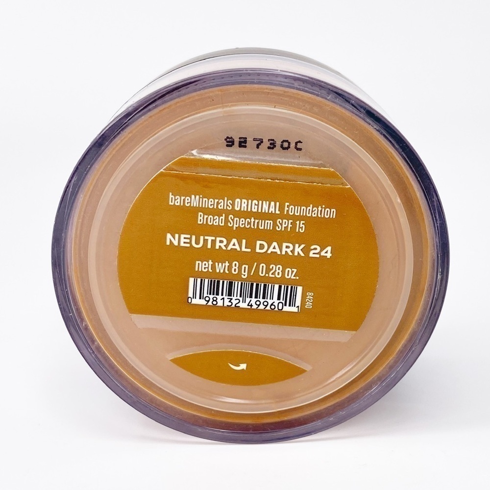 Bare Escentuals Bare Minerals Foundation Neutral Dark 24 Loose Powder 8g 0.28 oz - Picture 2 of 4